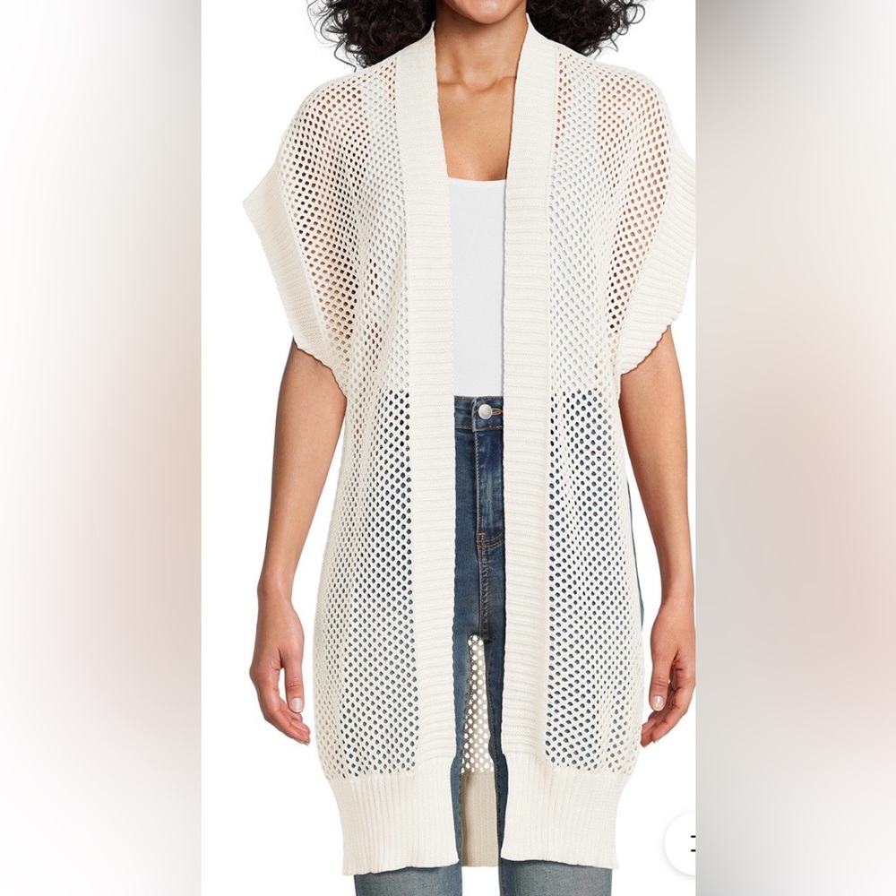 Women's Open Knit Sweater/Cover-up